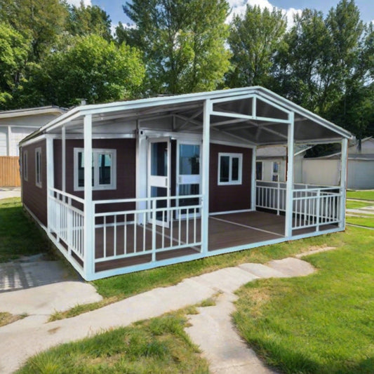 20ft Economy W/ Covered Porch